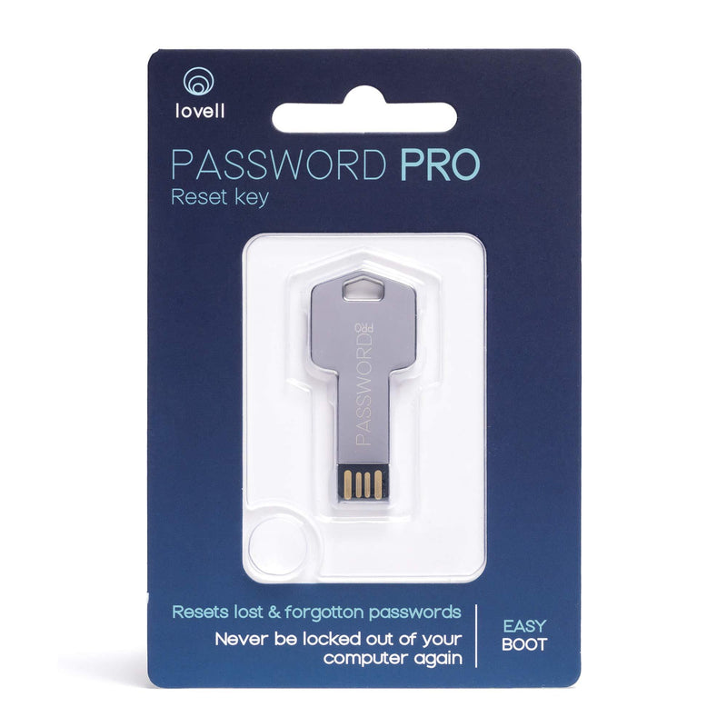 Password Reset Key Pro Next Generation - USB 3.0 Key Works w/ Windows 98, 2000, XP, Vista, 7, & 10 - Fast Access No Internet Connection Needed - Reset Lost Passwords on Windows Based PC & Laptop