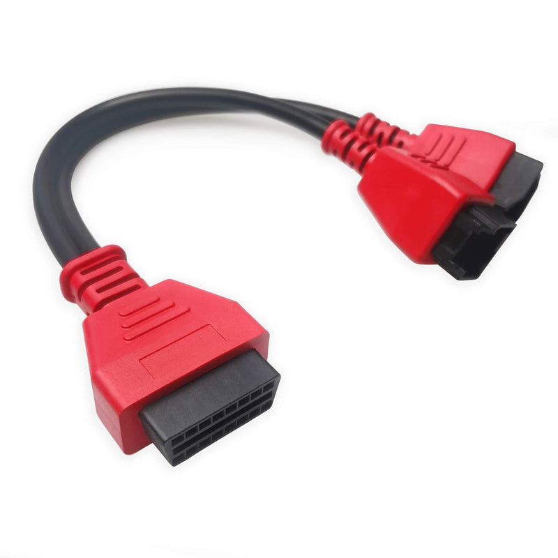 LucaSng Cable Adaptor for Chrysler 12+8 OBDII Programming Diagnostics Cable Connector Fit for Autel DS808 Maxisys MS905 906 908 PRO Elite Autel