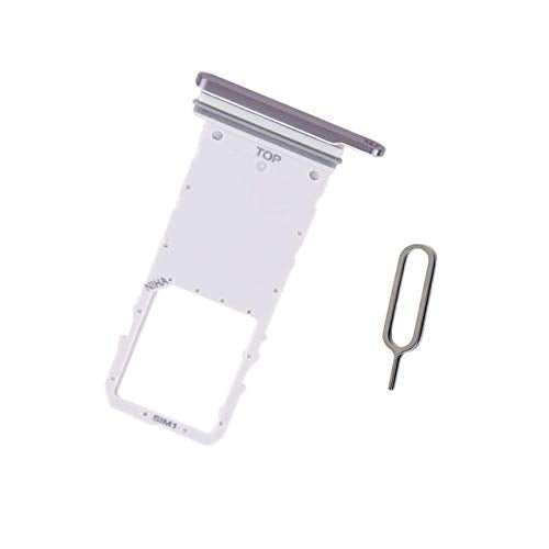 PHONSUN Single SIM Card Tray for Samsung Galaxy Note 20 N981U N981U1 (Black/Grey) Black