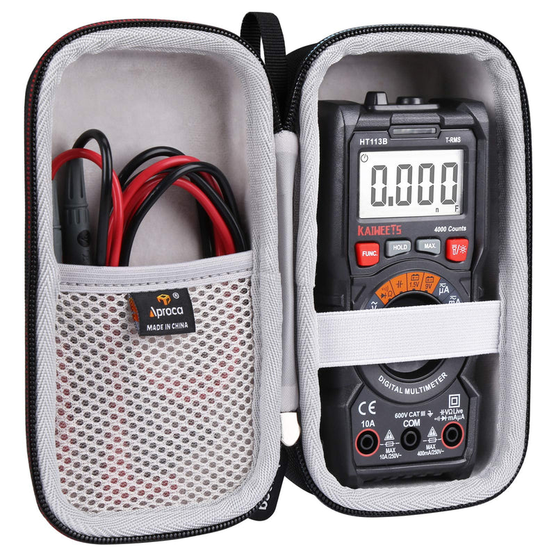 Aproca Hard Travel Storage Case, for KAIWEETS Digital Auto-Ranging Multimeter, TRMS 4000 Counts