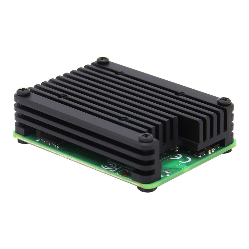 Geekworm 12mm Aluminum Alloy Heatsink (C235) Support 30mm Cooling Fan Compatible with Raspberry Pi Compute Module 4 CM4 Motherboard