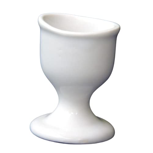 White Ceramic Eye Wash Cup for Keep Your Eyes Clean and Healthy with Travelling Box (Set 1 Pcs.)