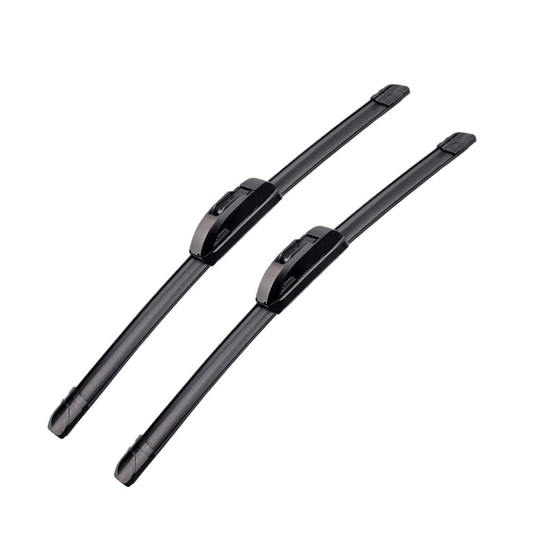 ZIXMMO OEM QUALITY 13" + 13" Premium All-Season Windshield Wiper Blades for Original Equipment Replacement(Set of 2) 13"+13"(Pair for Front Windshield)