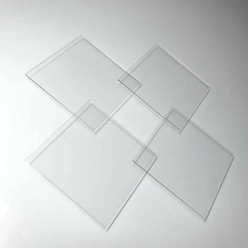 Alpha Nanotech Fused Quartz Plates (Laboratory UV-Vis Grade, 30 x 30 x 1 mm)