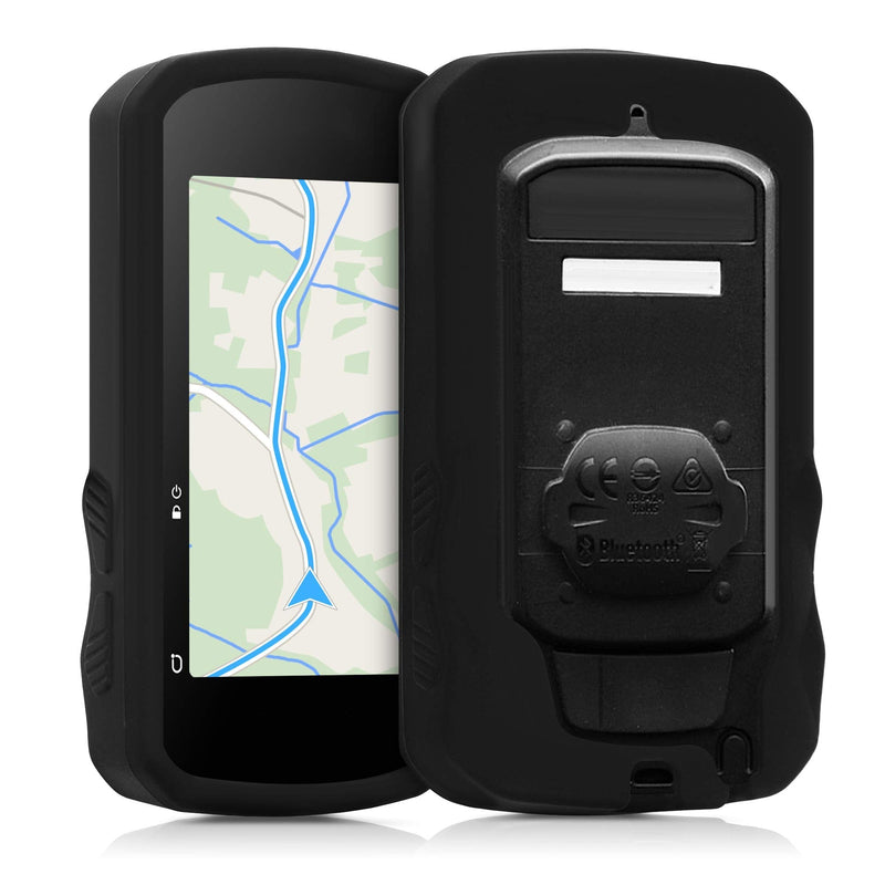 kwmobile Case Compatible with Bryton Rider 750 - Case Soft Silicone Bike GPS Protective Cover - Black