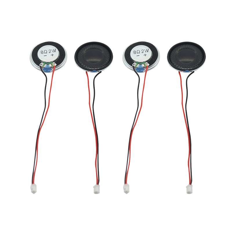 Round Micro Speaker,28mm 2W 8 ohm Round Internal Magnetic Speaker Loudspeaker,Mini Loudspeaker,for Laptop, Tablet, Walkie-Talkie, Video Player