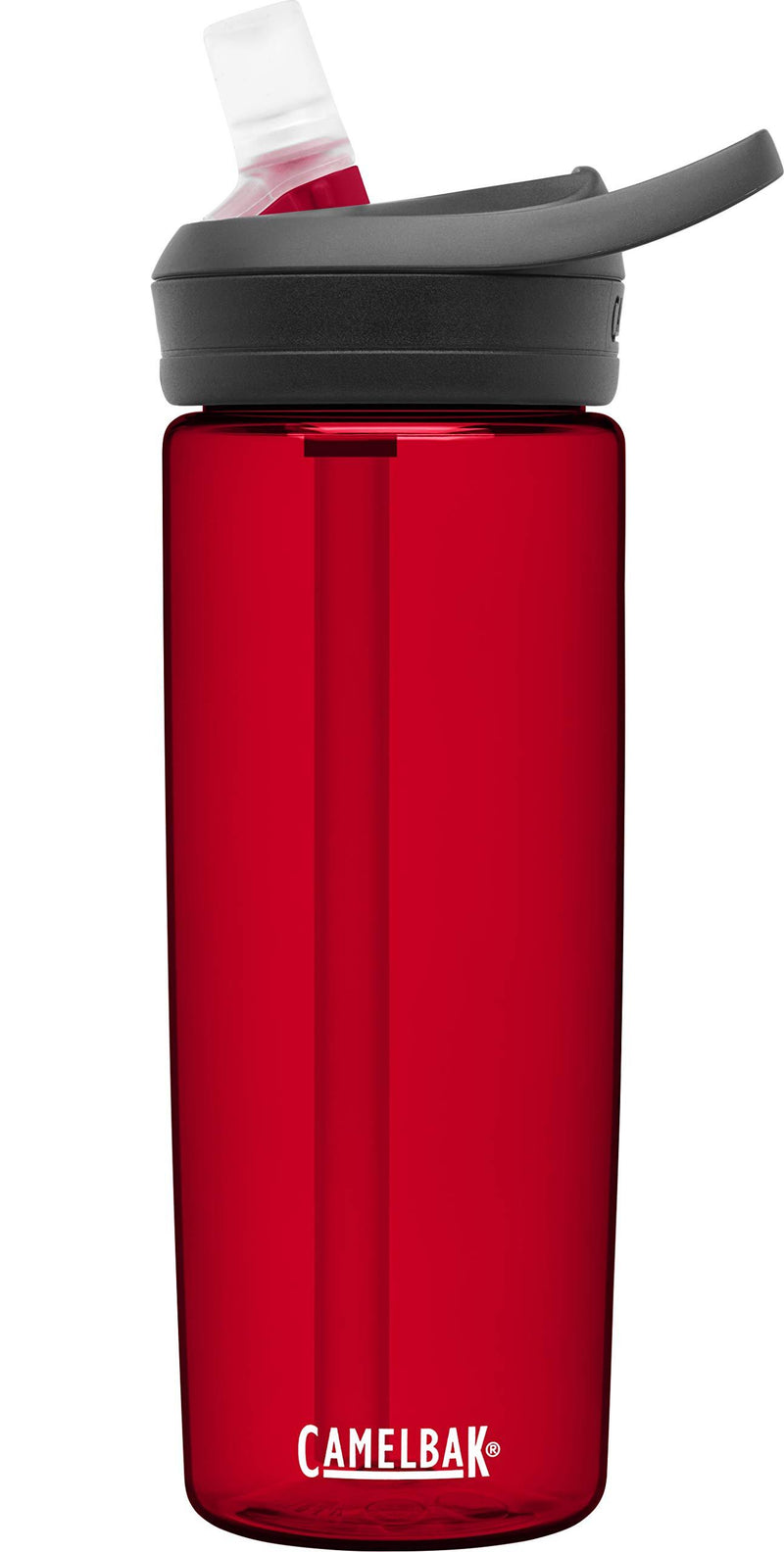 CamelBak Eddy+ Water Bottle with Tritan Renew – Straw Top 20 Oz Cardinal