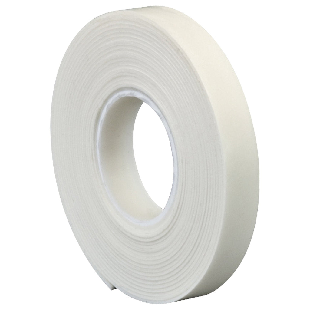 Aviditi 3M 4466 Double Sided Foam Tape, 1" x 5 yds, 1/16",White, 1/Case