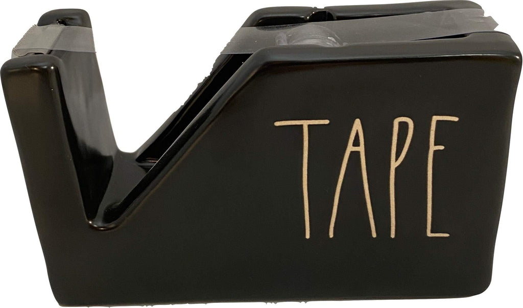 RD by Magenta Rae Dunn Black Tape Dispenser - Large Letter LL