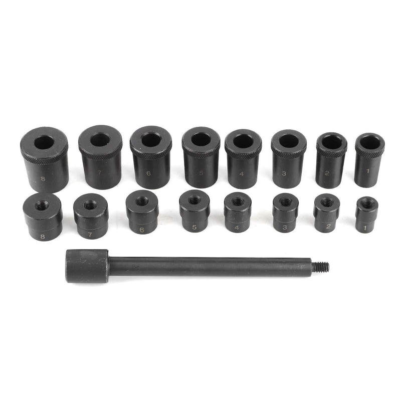 Clutch Aligning Tool, 17Pcs/Set Automatic Steel Clutch Aligning Kit Alignment Special Tool Hole Corrector Installation Supplies Auto Repair Tools