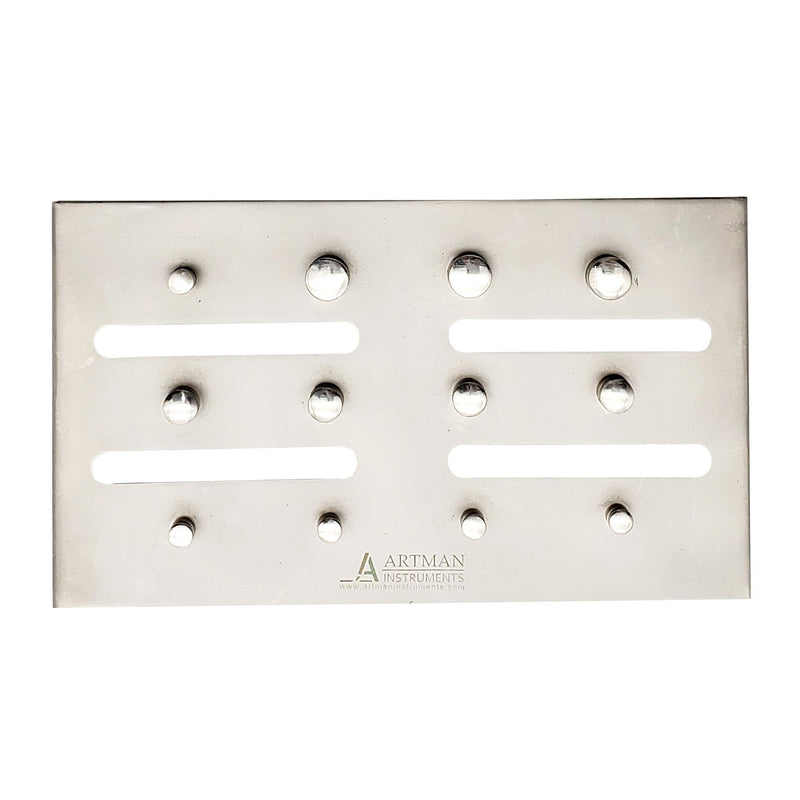 Rubber Dam Clamps Organizer For 12 Clamps Autoclavable Clamp mounting stand rack ARTMAN Brand