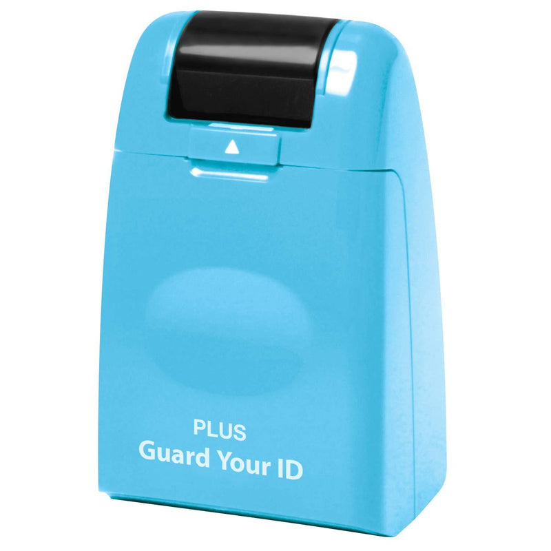 The Original Guard Your ID Identity Protection Security Prevention Stamp Wide Roller (Turquoise) IS-500CM Turquoise