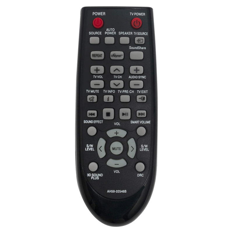 AH59-02546B Replacement Remote Control Work with Samsung Soundbar AH59-02546B HW-F550/ZA HW-F551/ZA HW-FM55C