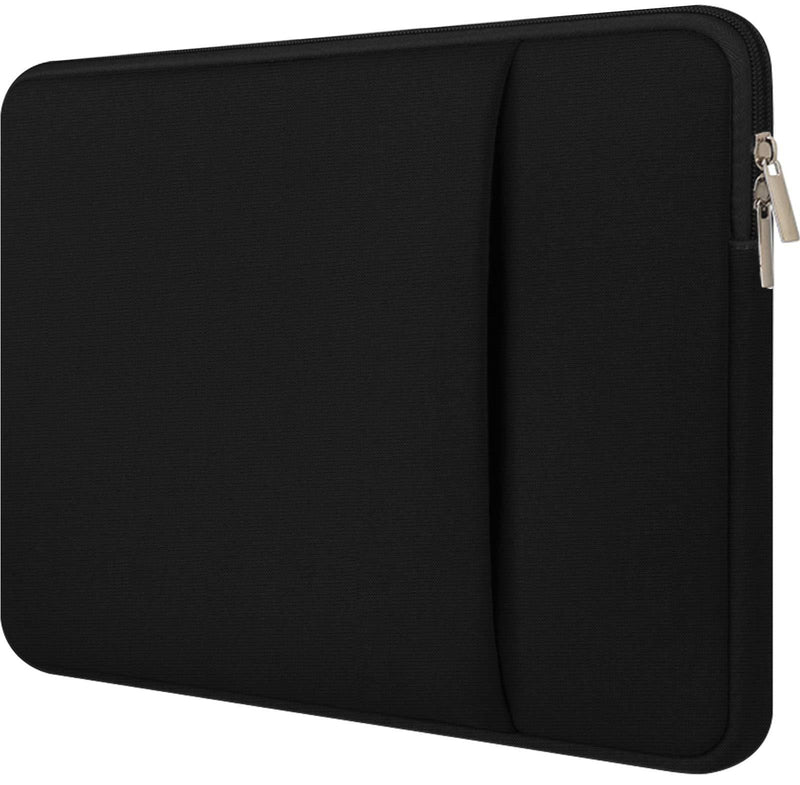 Laptop Sleeve 15.6 inch,Upgraded Durable Shockproof Protective Cover Flip Case Briefcase Carrying Bag Case,15.6 Inch Laptop Sleeve Case Computer Bag Sleeve with Pocket for Laptop Notebook,Black Black