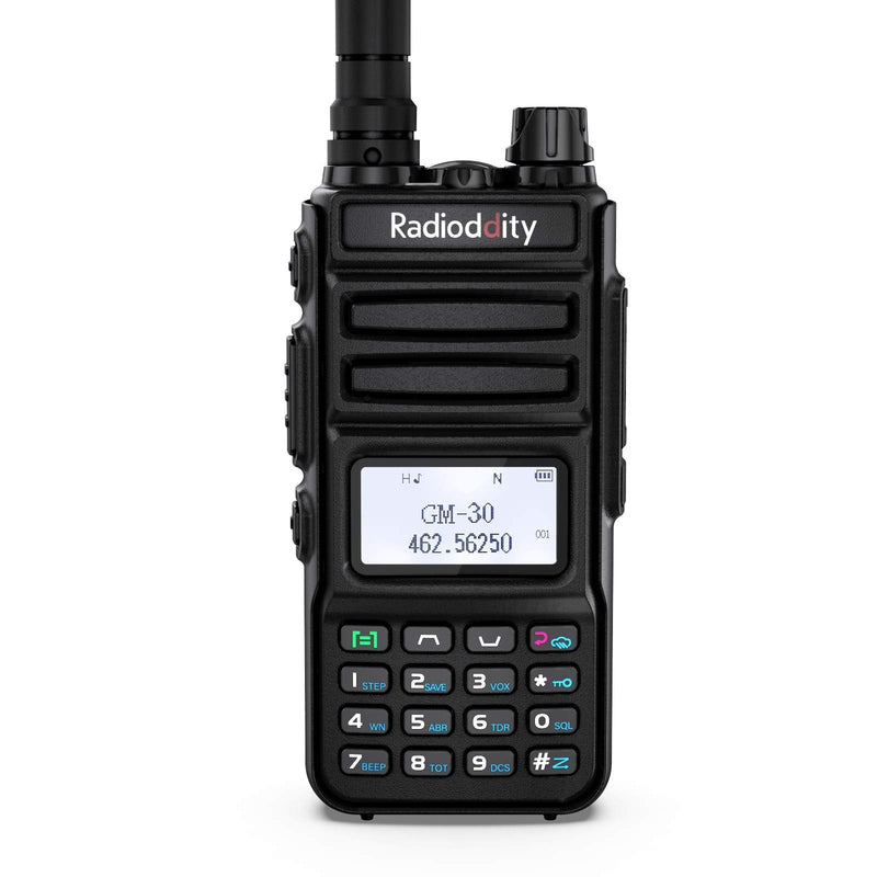Radioddity GM-30 GMRS Radio, Handheld 5W Long Range Two Way Radio for Adults, GMRS Repeater Capable, with NOAA Scanning & Receiving, Display SYNC, for Off Road Overlanding