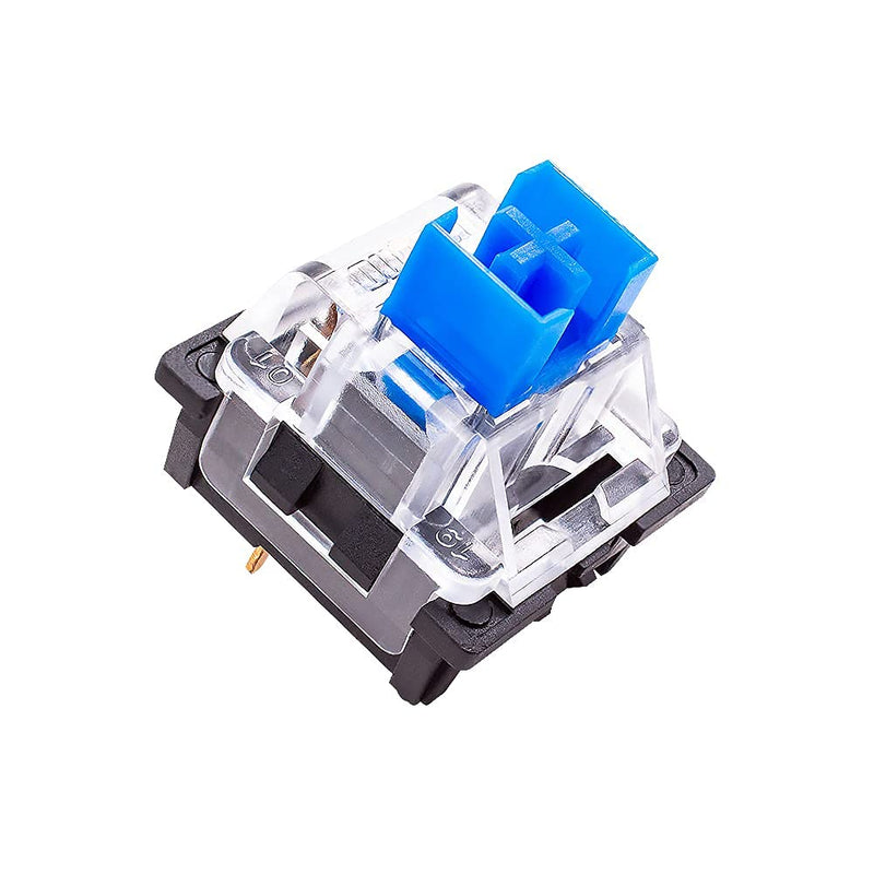 OUTEMU (Gaote) Blue Switch 3 Pin Keyswitch DIY Replaceable Switches for Mechanical Gaming Keyboard (20 PCS) (Blue)