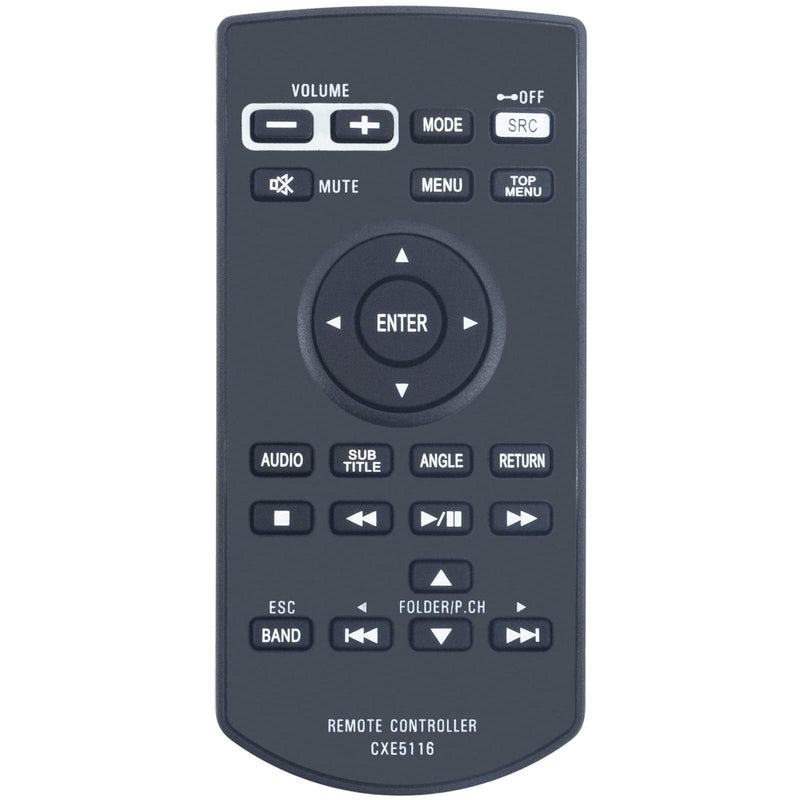 CXE5116 Replace Remote Control fit for Pioneer Car Audio System DVD RDS AV Receiver AVH X390BS AVH X391BHS AVH X4500BT AVH X4600BT AVH X2700BS AVH X2800BS AVH X3500BHS AVH-171DVD AVH-270BT AVH-271BT