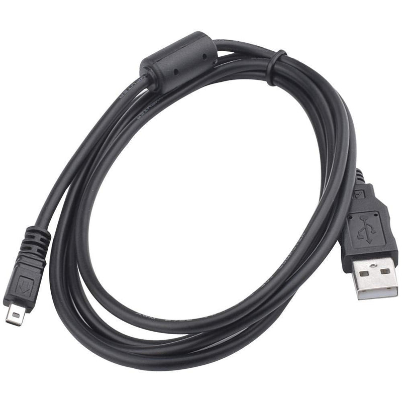 Replacement USB Cable 8Pin Camera Transfer Data Sync Charging Cord Compatible with Samsung Digital Cameras Fuji FinePix F/S/A/E/X/JX Series and More (4.9ft)