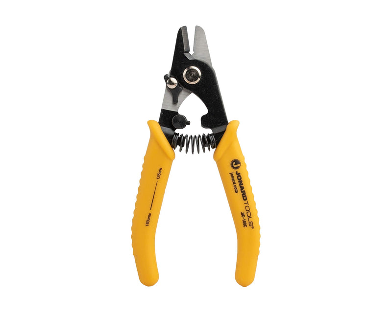 Jonard Tools JIC-180C Ergonomic Fiber Optic Stripper for 180-Micron Coated Fiber 1 Hole: 180 μm