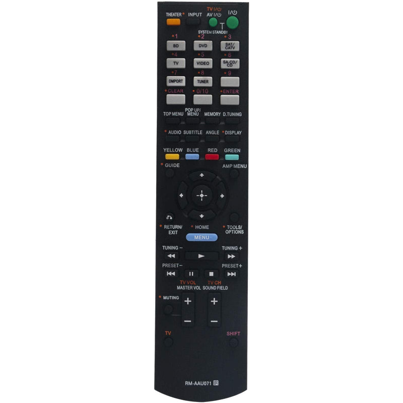 RM-AAU071 Replacement Remote Control fit for Sony AV Receiver HT-SS370 STR-KS370 HT-CT350 HT-SF470 STR-DH510 HT-CT350HP HT-SS370HP STR-DH510R
