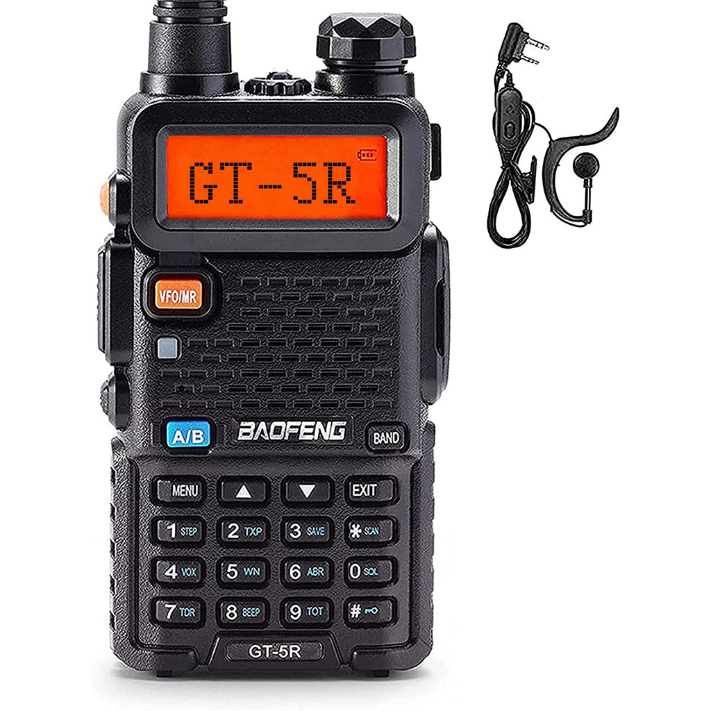 BAOFENG GT-5R HAM Radio, Upgraded Version Walkie Talkies Long Range, 144-148 420-450MHz FCC Compliant, Two Way Radio for Adults, Support Chirp