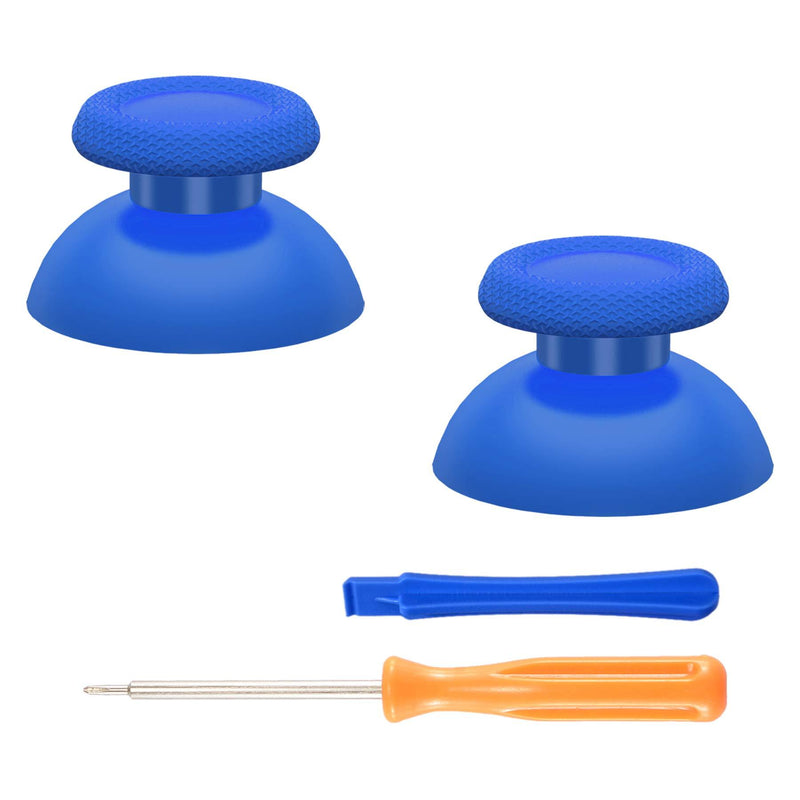 eXtremeRate Blue Replacement Thumbsticks for Playstation 5 Controller, for PS5 Controller Analog Stick, Custom Joystick for PS4 All Model Controller
