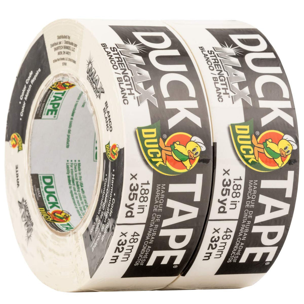 Duck Max 287315 Tape, White