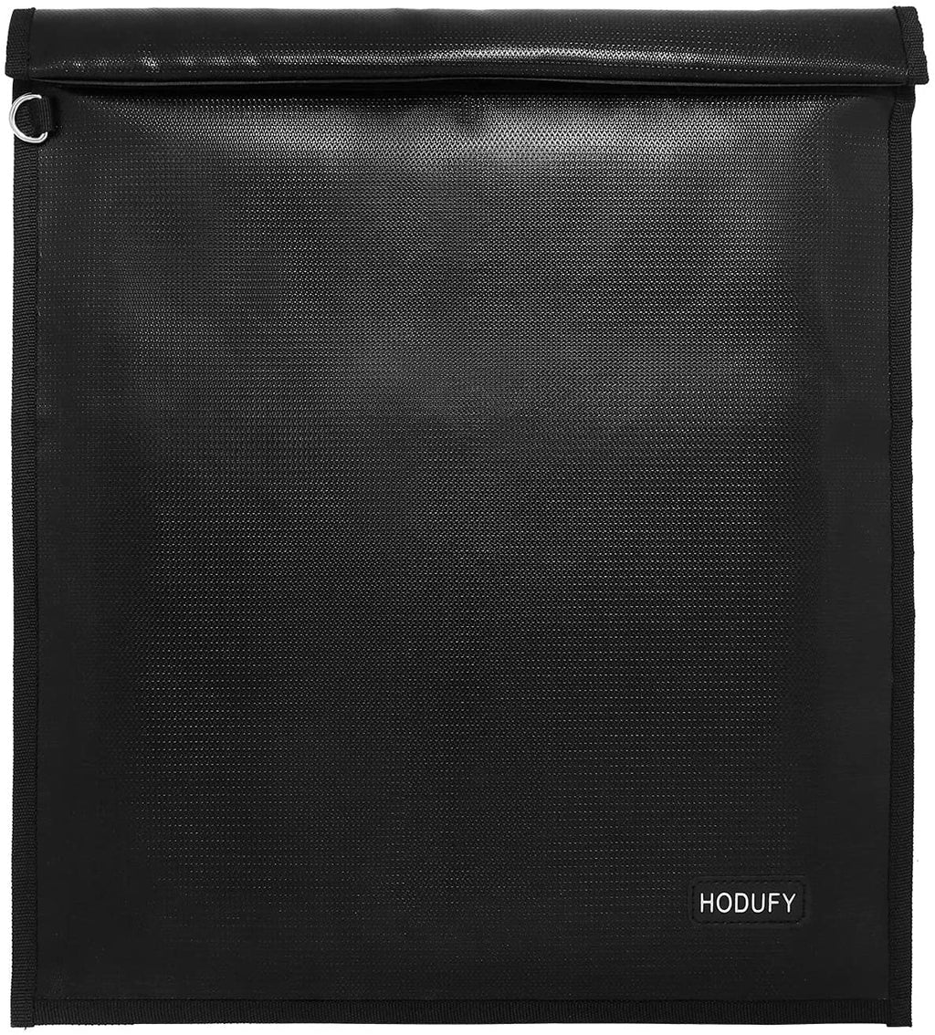 Faraday Bag for Laptops (20 x 15 inches), Faraday Cage, Faraday Bags for Phones & Key Fobs, Fireproof & Water Resistant Bag, Anti-Theft Pouch, Anti-Hacking Case Blocker (Black) Black