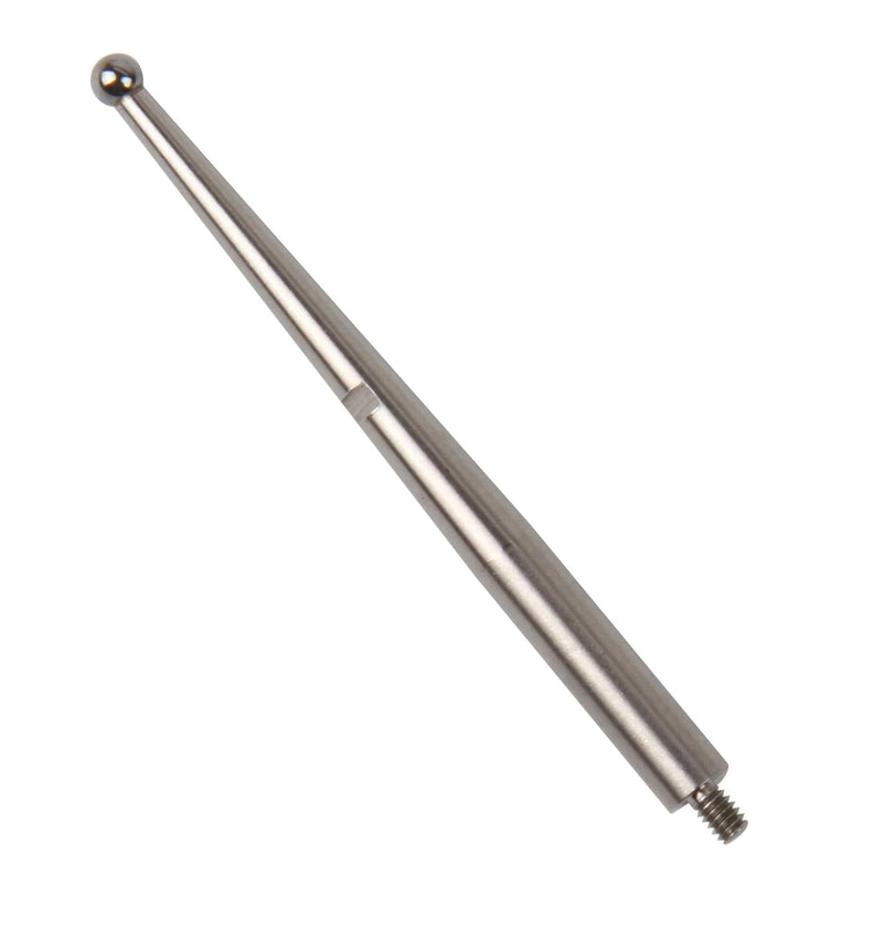Contact Points for Dial Test Indicator, Thread M1.4x0.3, Tungsten Carbide Ball Tip 0.08" Inch Diameter, 1 7/16 in Long 599-7034-80
