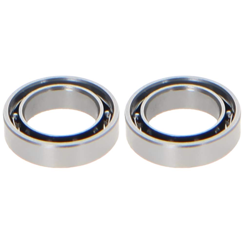 Bettomshin 2Pcs SMR85 Deep Groove Ball Bearing 5x8x2mm Double Sealed Stainless Steel P0 Z1 Deep Groove Rolling Bearings