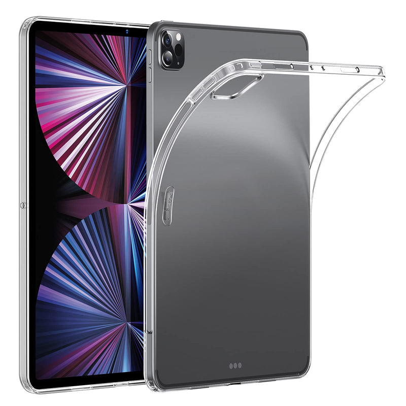ESR Clear Case Compatible with iPad Pro 11 Inch 2021 (3rd Generation), Soft Protective Back Shell, Supports Pencil 2 Wireless Charging, Project Zero Series, Clear