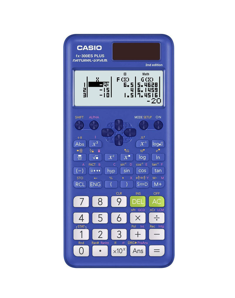 Casio fx-300ESPLS2 Blue Scientific Calculator