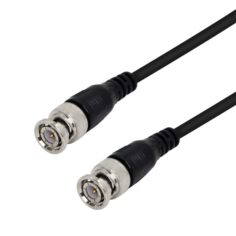 BNC Coaxial Cable, 1.5ft BNC Male to BNC Male Jumper 75-Ohm Cable Extension Connector,YOUCHENG for Video Surveillance Camera CCTV Systems, Oscilloscope 0.5