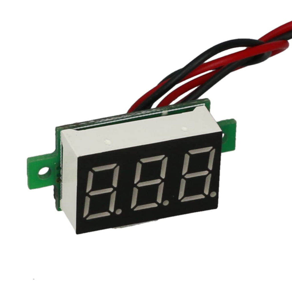 Fielect V20D DC30V 3 1/2 Digit LED Digital Volt Voltmeter Panel Meter DC Voltmeter