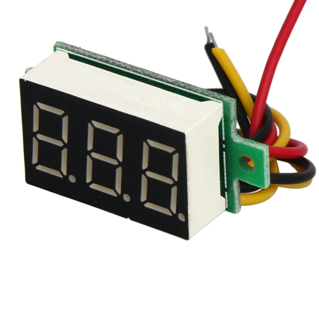 Fielect DC100V 3 1/2 Digit LED Digital Volt Voltmeter Panel Meter DC Voltmeter