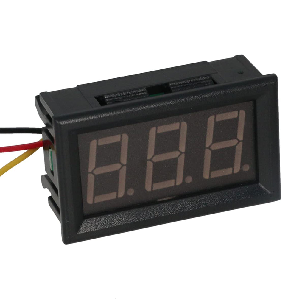 Fielect YB27 DC100V 3 1/2 Digit Blue LED Digital Volt Voltmeter Panel Meter DC Voltmeter