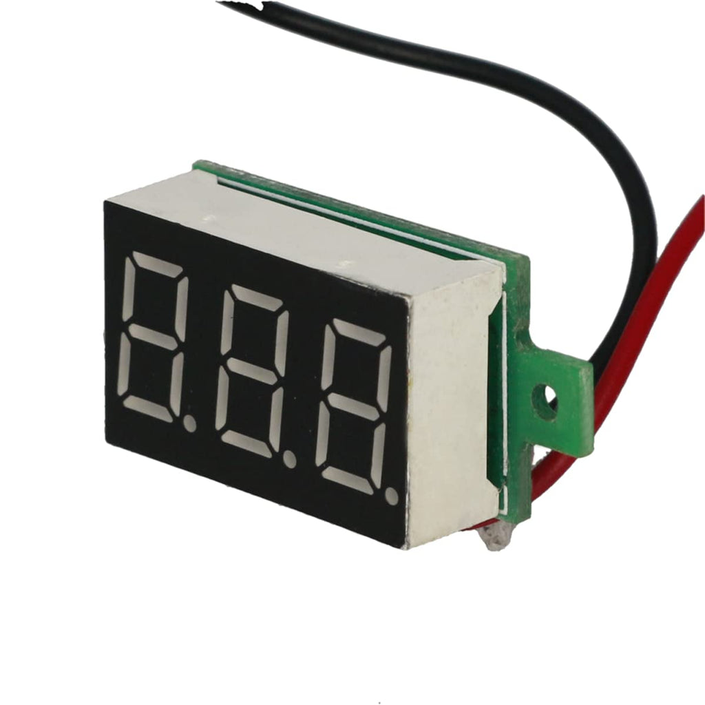 Fielect V20D DC30V 3 1/2 Digit LED Digital Volt Voltmeter Panel Meter DC Voltmeter