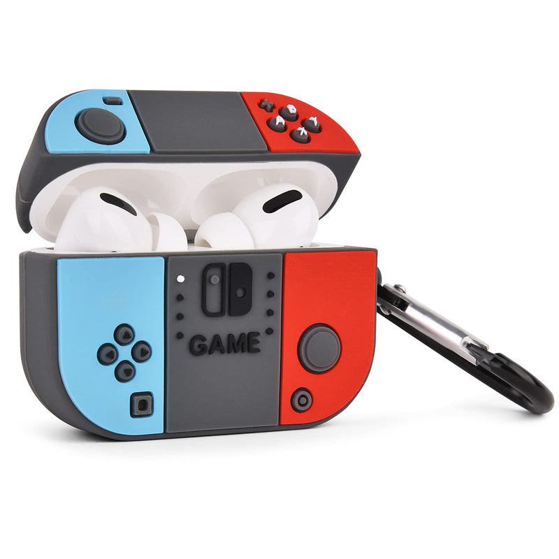 KOREDA Switch Case Compatible with Airpods Pro Case, Cute 3D Cartoon Funny for Kids Girls Teens Boys Cover, Soft Silicone Fashion Character Skin Cases