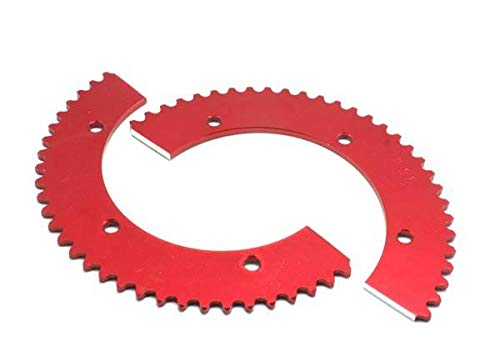 Split Aluminum Sprockets 35 Chain. Multiple sizes (53 Tooth) 53 Tooth