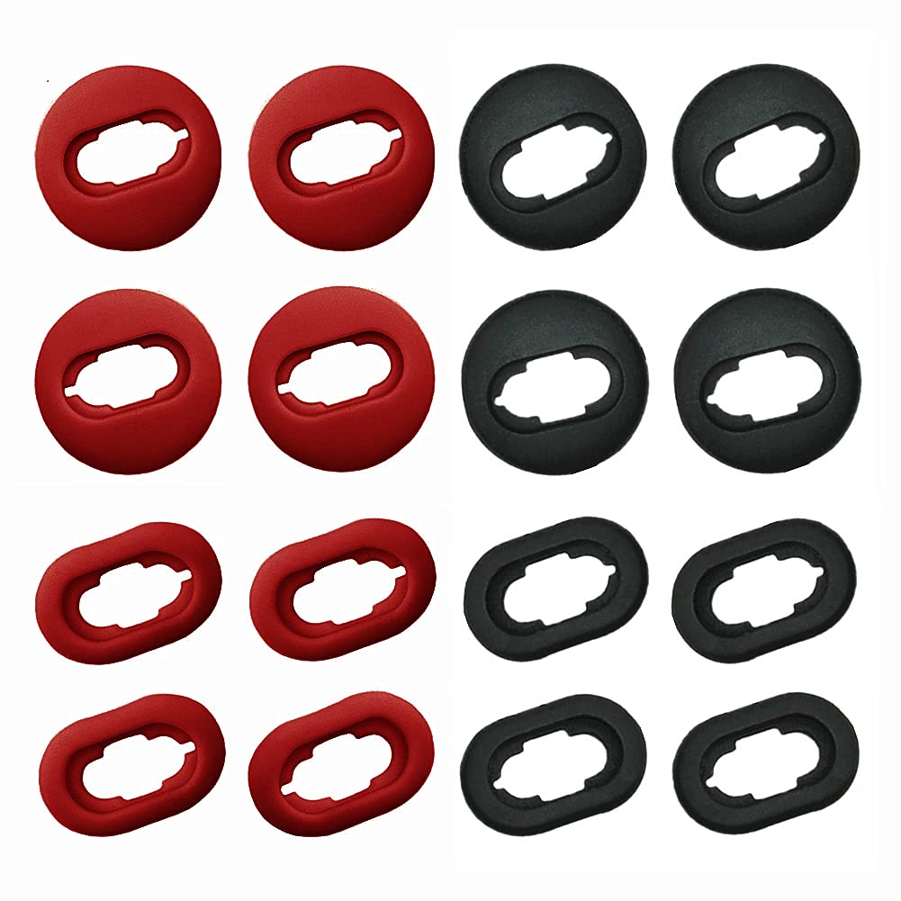 16 PCS Replacement for Samsung Galaxy Buds Live SM-R180 Silicone Earbuds Ear Tips Accessories(Redï¼ŒS/L) color9