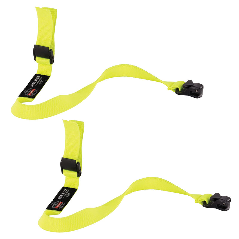 Ergodyne Squids 3155 Lanyard with Clamp End, Easily Attaches to Hard Hat, Tools, or Small Valuables, Weight Capacity 2lbs, 2-Pack 2-PK