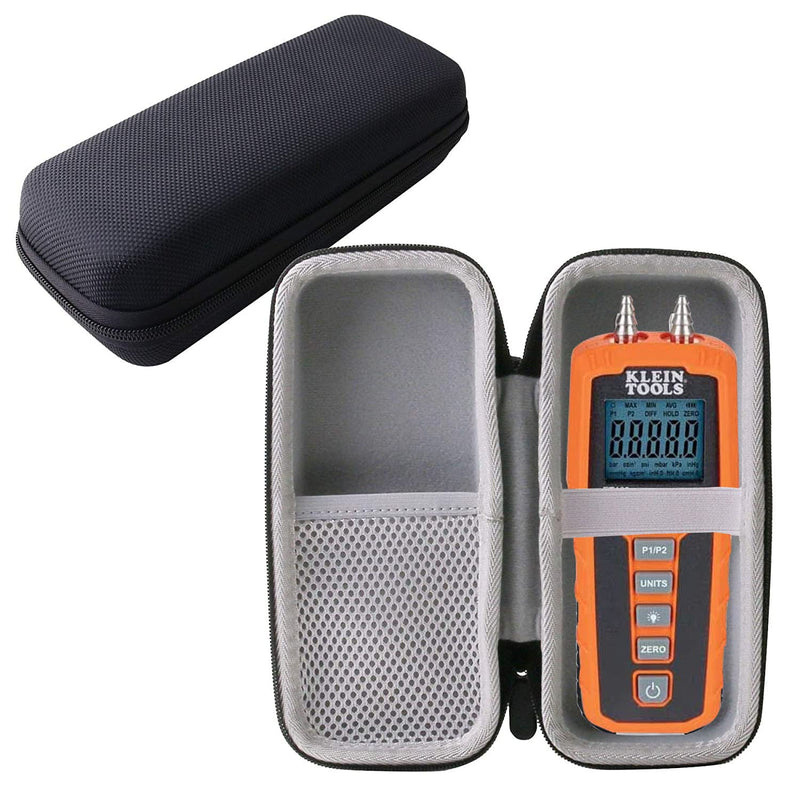 WERJIA Hard Carrying Case for Klein Tools ET180 Digital Manometer