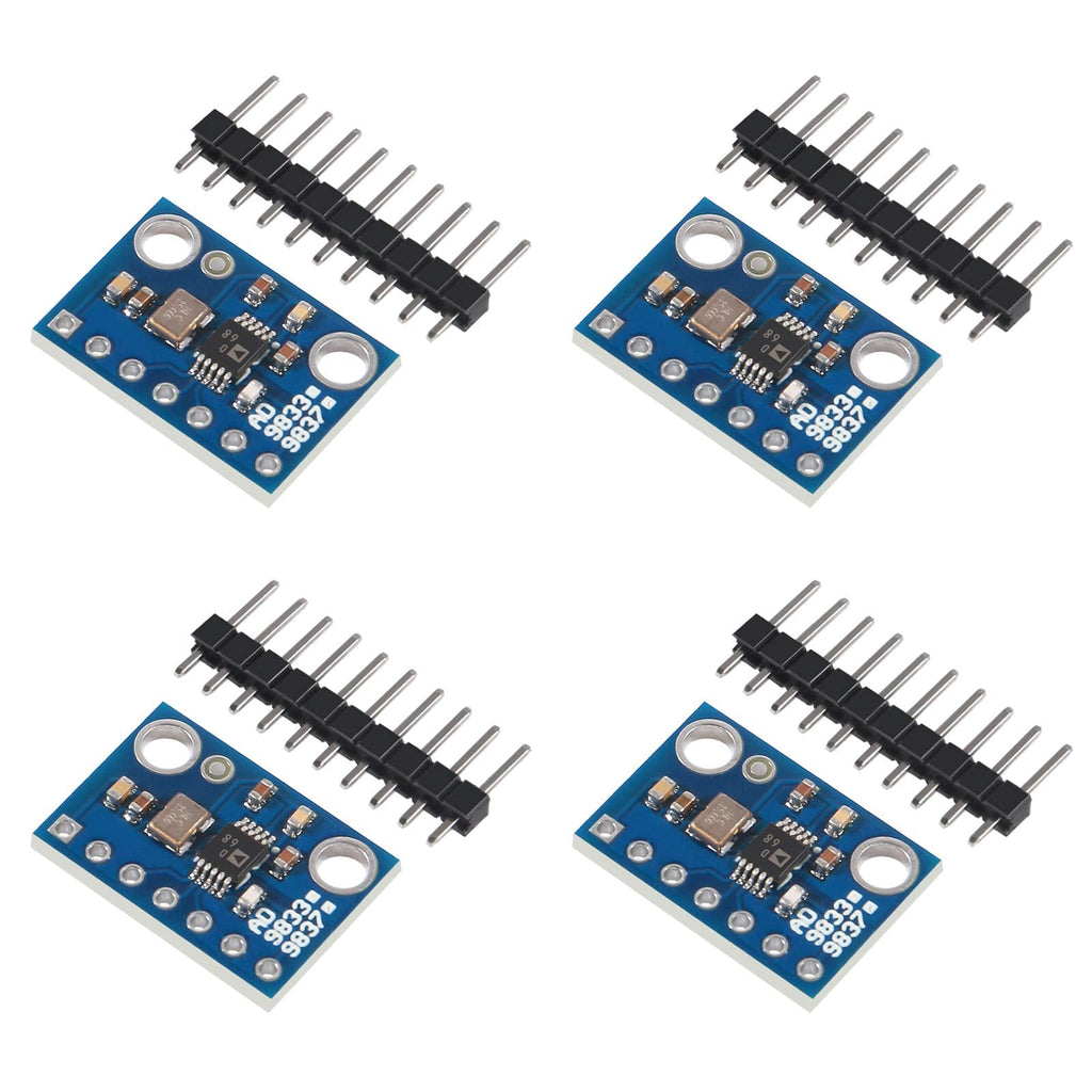 AITRIP 4PCS AD9833 Sine Square Wave DDS Signal Generator Programmable Microprocessors Serial Interface Module