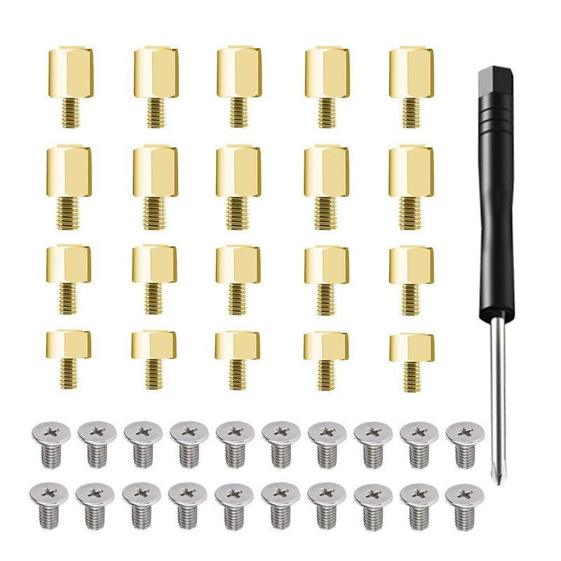 M.2 SSD Mounting Screws Kit for Asus Gigabyte ASRock Msi Motherboards ï¼ˆ20pcsï¼‰ AVE-003