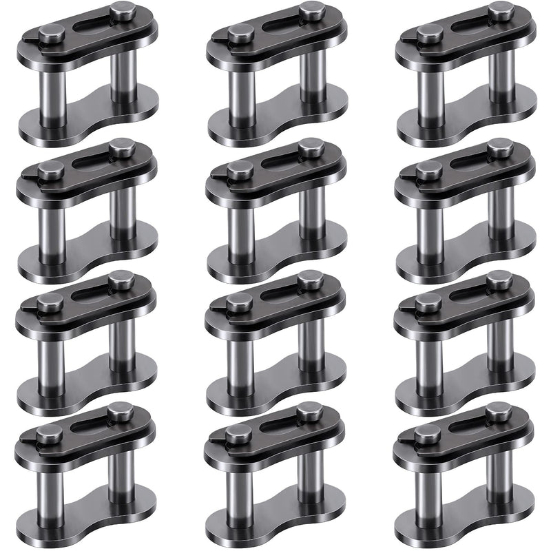 PAGOW Roller Chain Connecting Links, Master Connector Link, Heavy Duty Manganese Steel (15pcs #40）