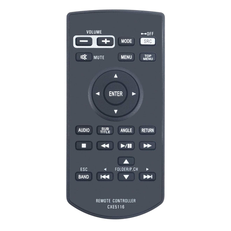 CXE5116 Replace Remote Control fit for Pioneer DVD RDS AV Receiver AVH-2450BT AVH-1450DVD AVH-210EX AVH-P4450BT AVH-P3450DVD AVH-X1500DVD AVH-X2500BT AVH-X3500BHS AVH-X4500BT AVH-X5500BHS AVH-2330NEX