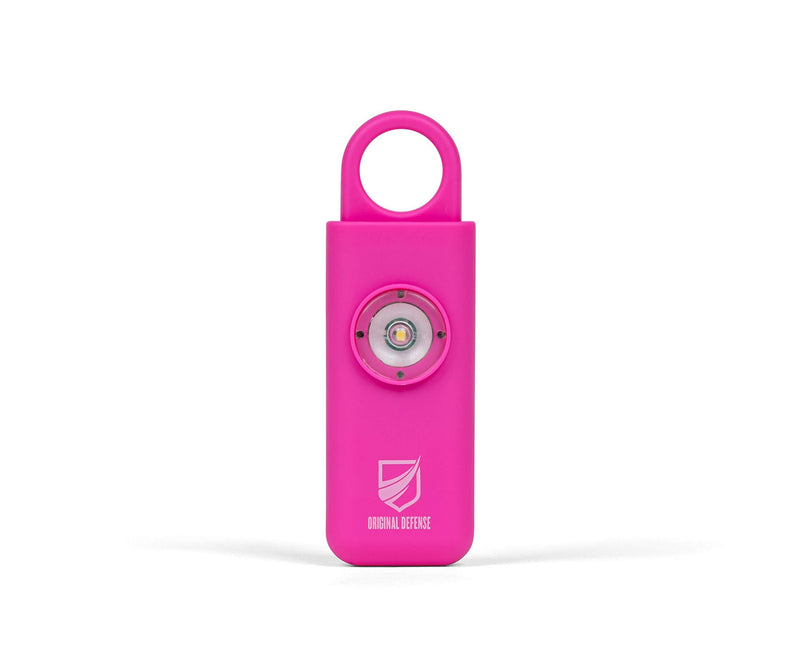 Original Defense Self Defense Siren. Authentic Personal Keychain Security Alarm for Women, Kids & Elders. Personal Alarms (Magenta) Magenta