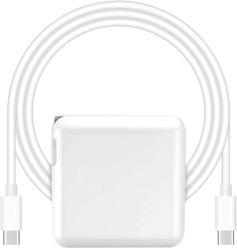 HitGuns Replacement Mac Book Pro Charger, 87W USB C Power Adapter Compatible with 13/15 Inch After 2016, for Mac Book Air After 2018, Works with USB C 87W 61W 30W 29W, Include Charge Cable（6.6Ft）