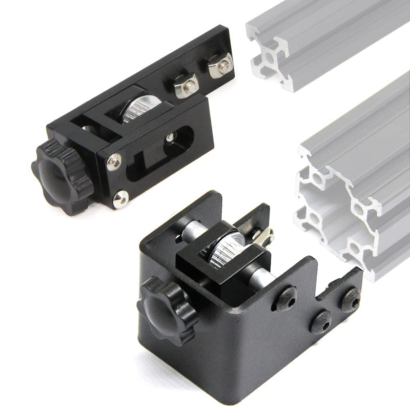 Zeberoxyz Upgrade 2020 Profile X-axis+4040 Double Slot Profile Y-axis Synchronous Belt Stretch Straighten Tensioner for Creality Ender-3 Pro/Ender3 V2/CR-20 Pro 3D Printer Parts (X2020+Y4040) X2020+Y4040