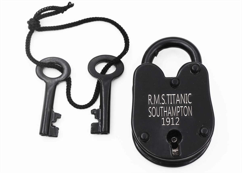 RII RMS Titanic Model Padlock Antique Style Padlock (Small) Small